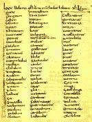Chapter #70 of the Capitulare (Library of Wolfenbüttel) - Histoire de la médecine par Xavier Riaud