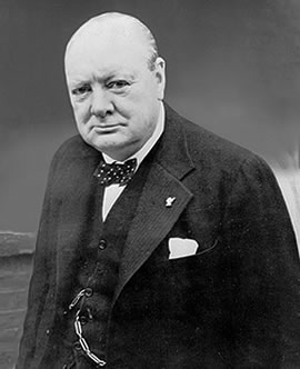 Histoire de la Médecine pendant la seconde guerre mondiale - Churchill