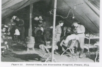 Clinique dentaire, 9ème hôpital d'évacuation, France, 1944