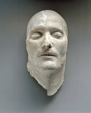 Masque mortuaire en plâtre de Napoléon I er réalisé en 1821, par le docteur Francesco Antommarchi - Histoire de la médecine