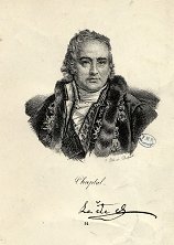 Histoire de la médecine - Jean Antoine Chaptal médecin, ministre et comte d'Empire
