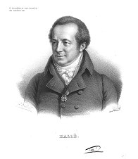 Jean Noël Hallé, médecin, chevalier d'Empire et grand précurseur de l'hygiène médicale en France.